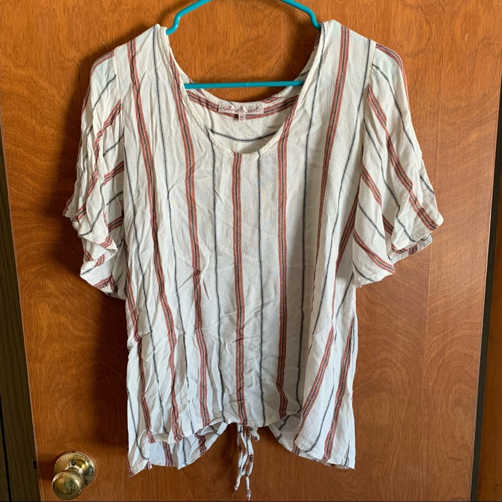 Willow & Root Cinch Back Top